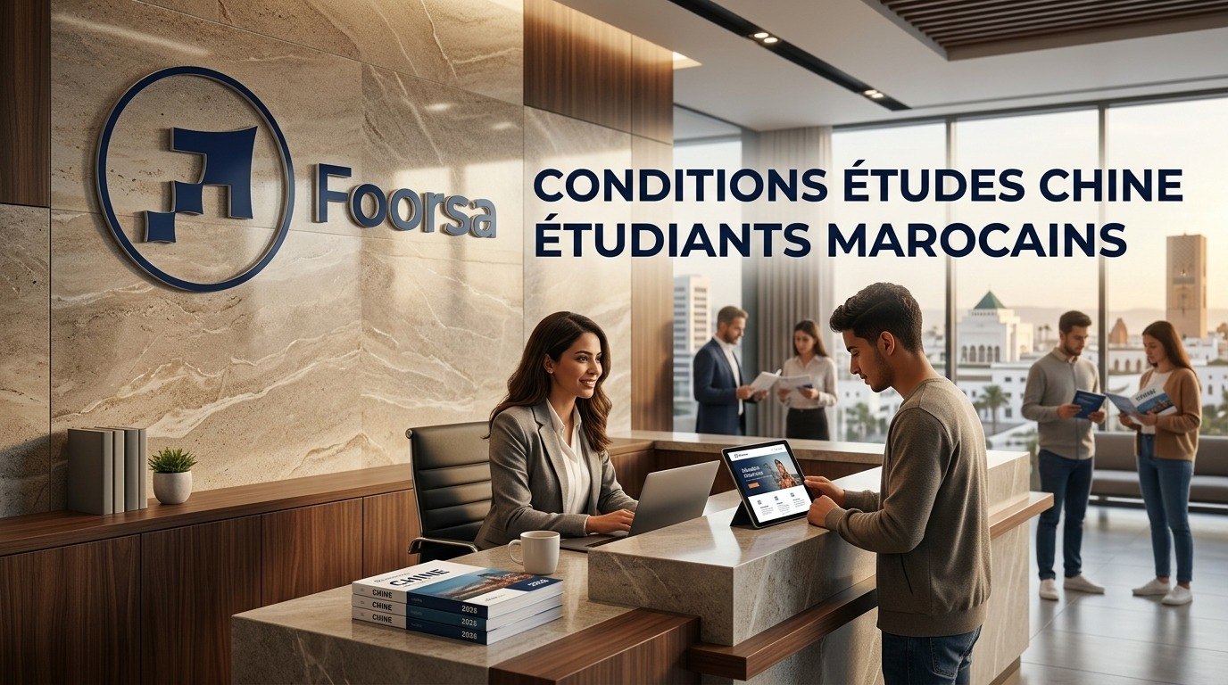 Conditions études Chine étudiants marocains