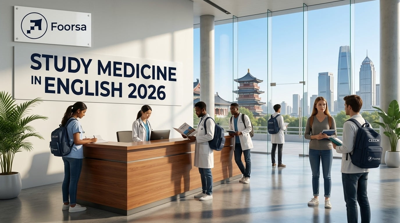 Study medicine in China English 2026