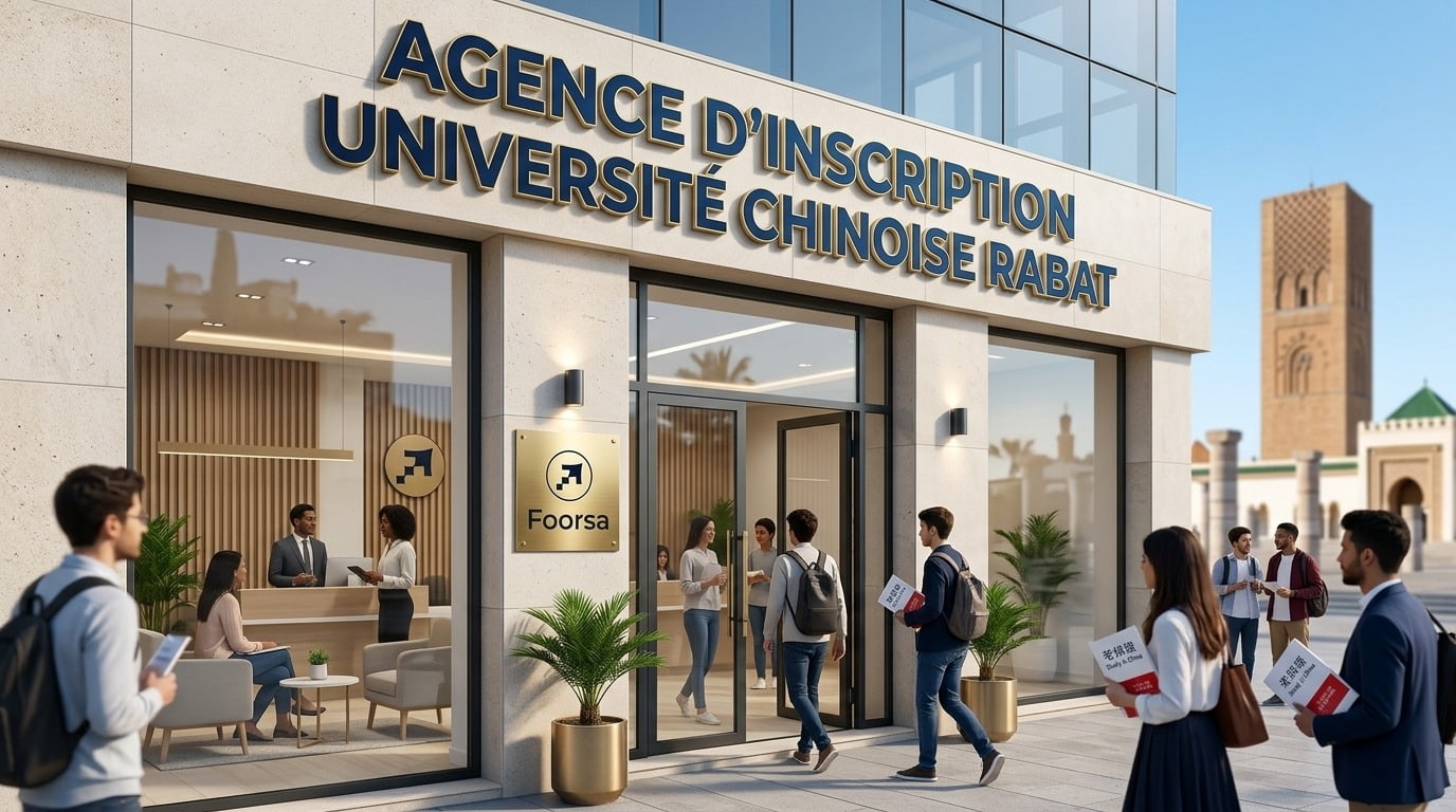 Agence inscription université chinoise Rabat