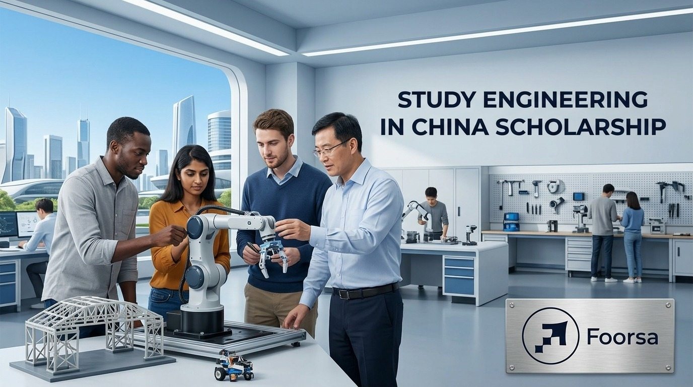 Study engineering in China scholarship