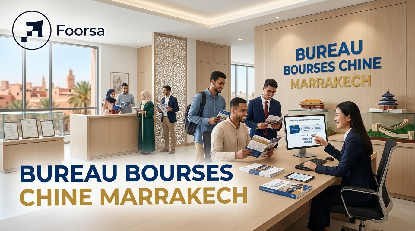 Bureau bourses Chine Marrakech