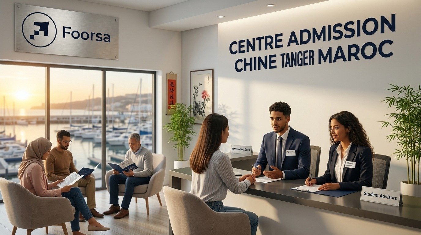 Centre admission Chine Tanger Maroc