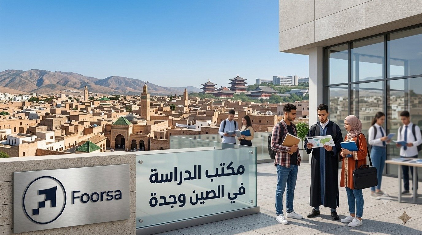 مكتب الدراسة في الصين وجدة