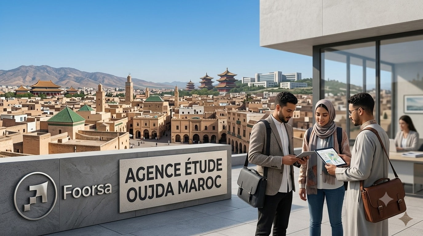 Agence étude Chine Oujda Maroc