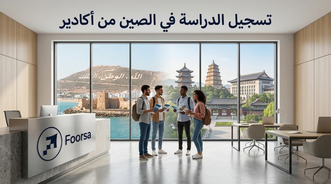 تسجيل الدراسة في الصين من أكادير