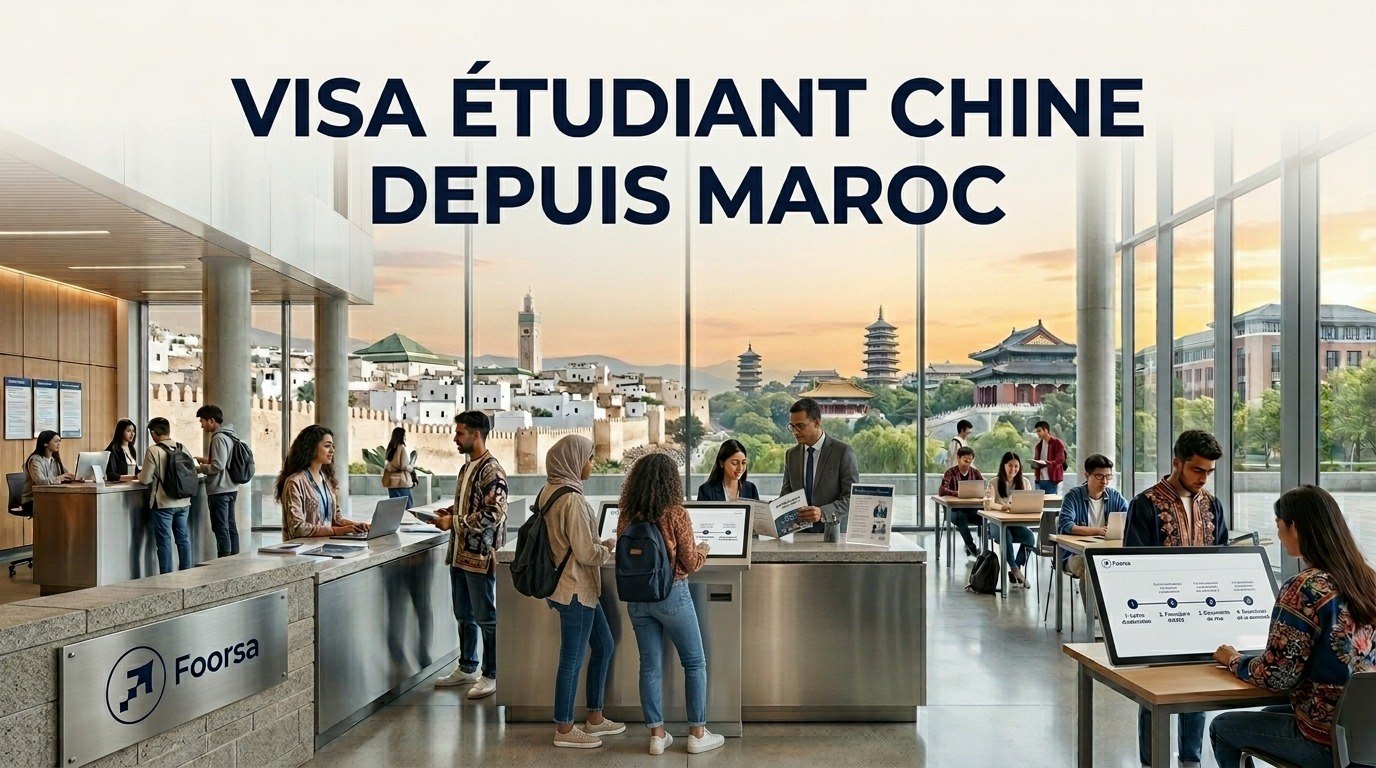 Visa étudiant Chine depuis Maroc