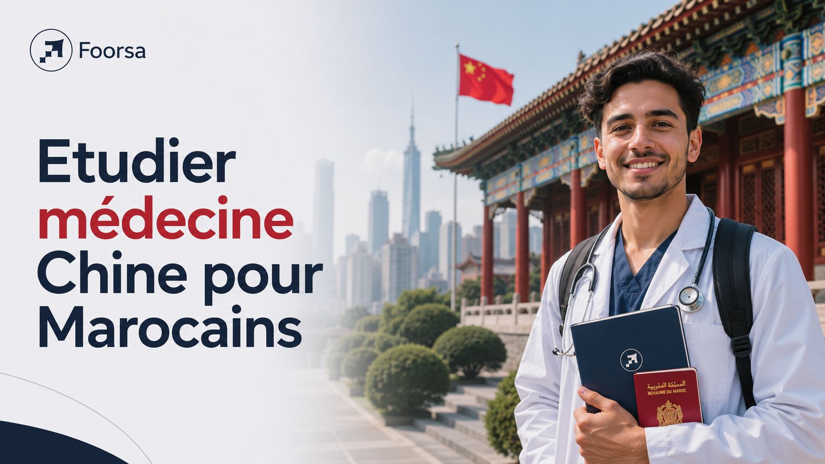 Etudier médecine Chine pour Marocains