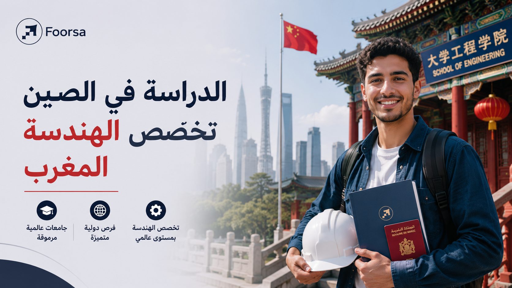 الدراسة في الصين تخصص الهندسة المغرب