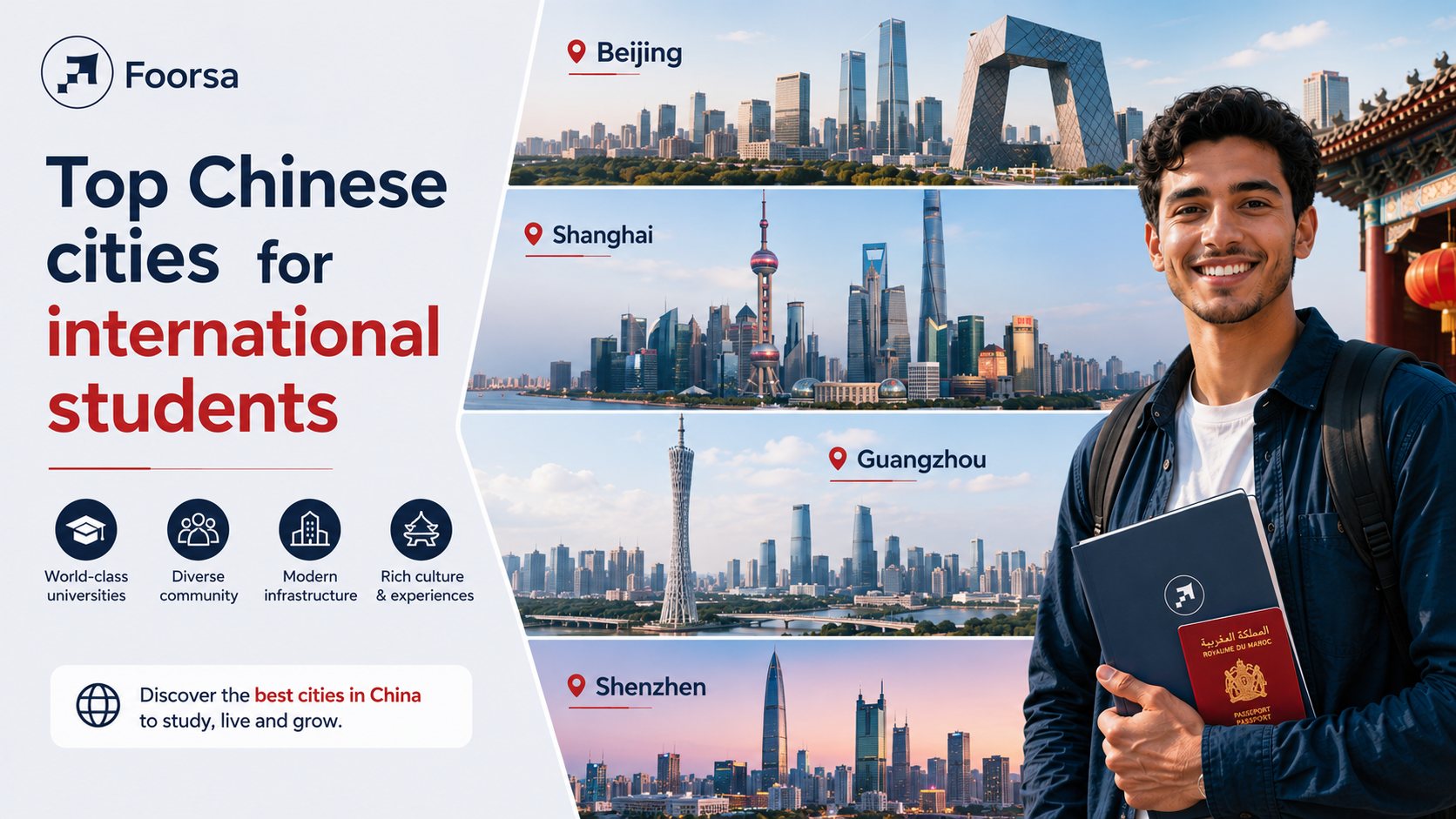 Top Chinese cities for international students