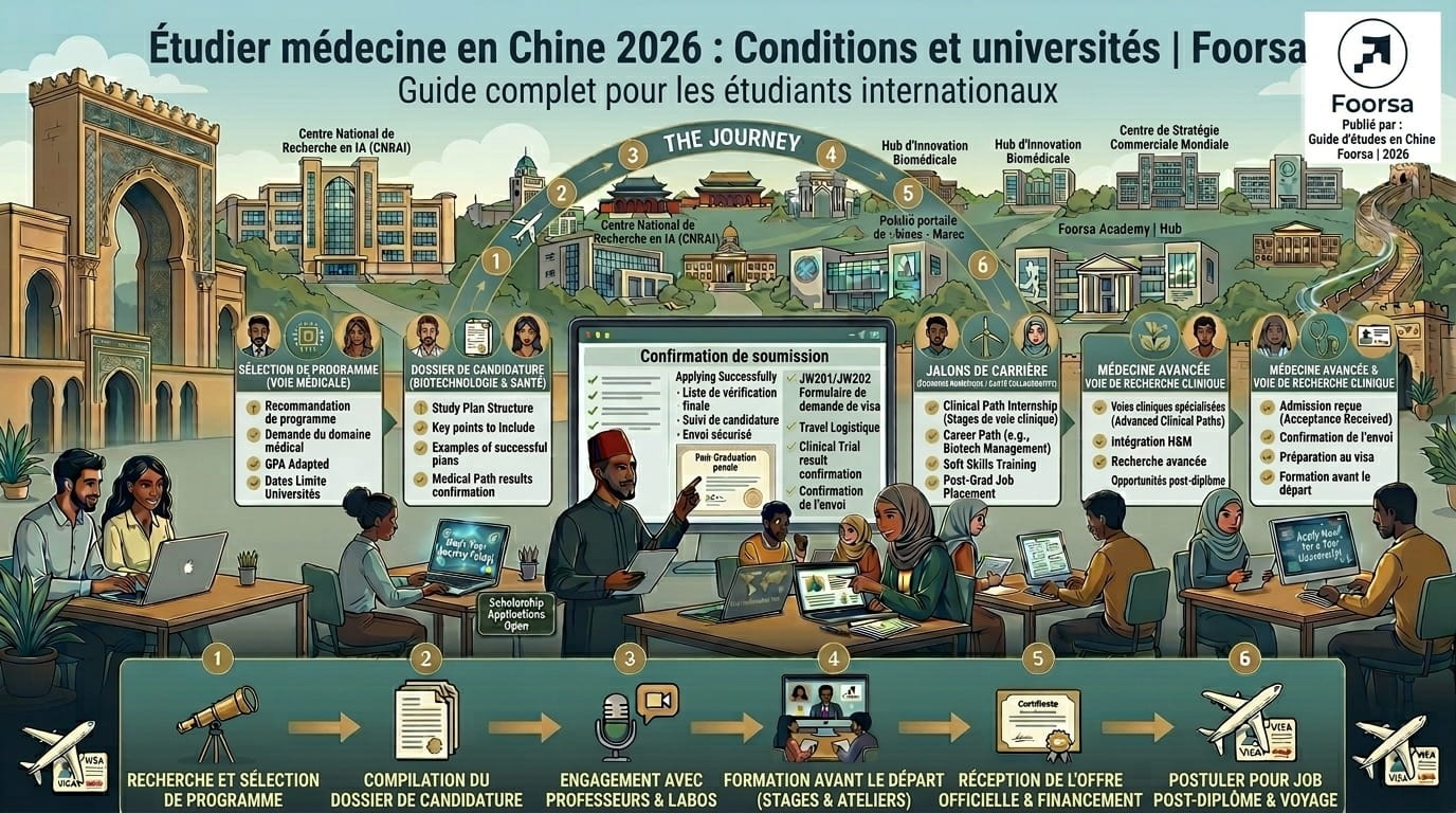 Etudier medecine Chine 2026 : Conditions et universites | Foorsa