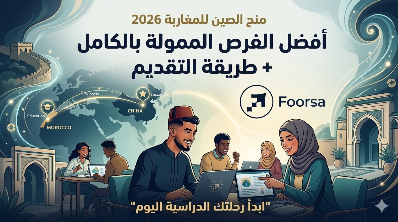 منح الصين للمغاربة 2026: افضل الفرص الممولة بالكامل + طريقة التقديم 
