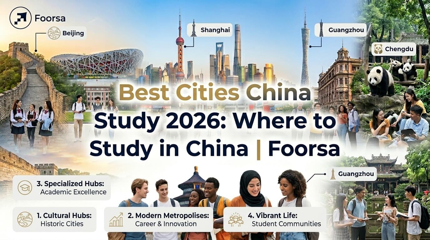 Best Cities China Study 2026: Where to Study in China | Foorsa