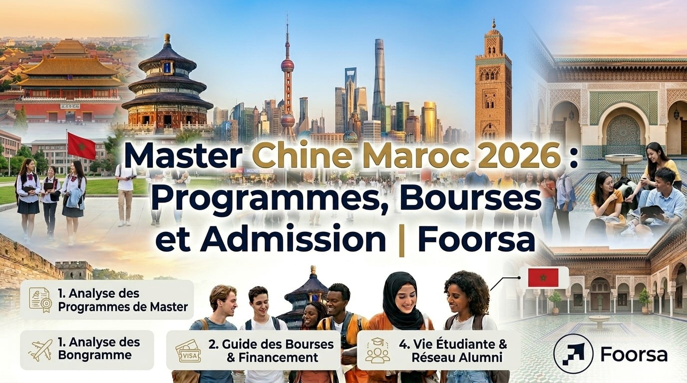 Master Chine Maroc 2026 : Programmes, Bourses et Admission │ Foorsa