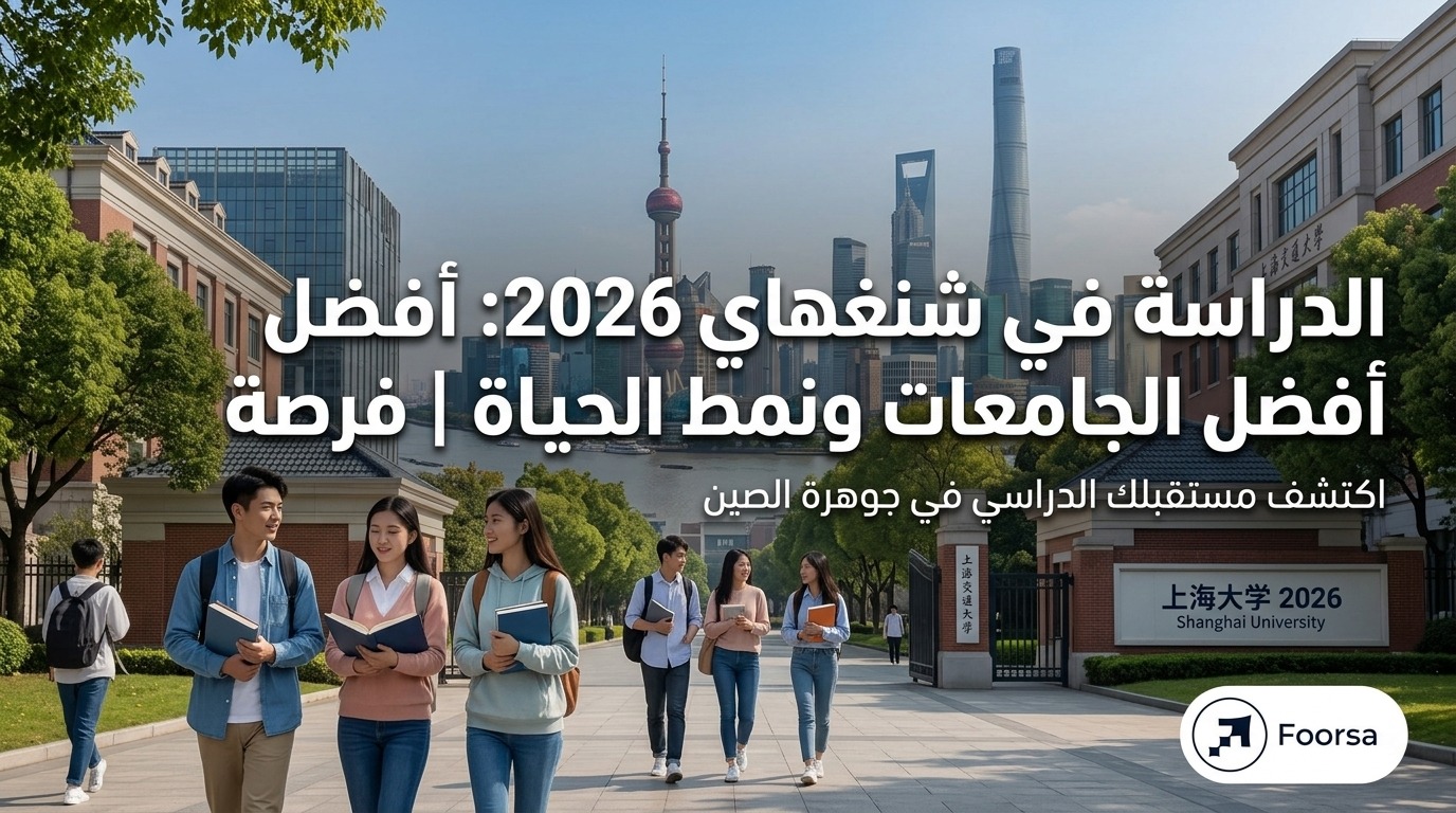الدراسة في شنغهاي 2026: أفضل الجامعات ونمط الحياة │ فرصة