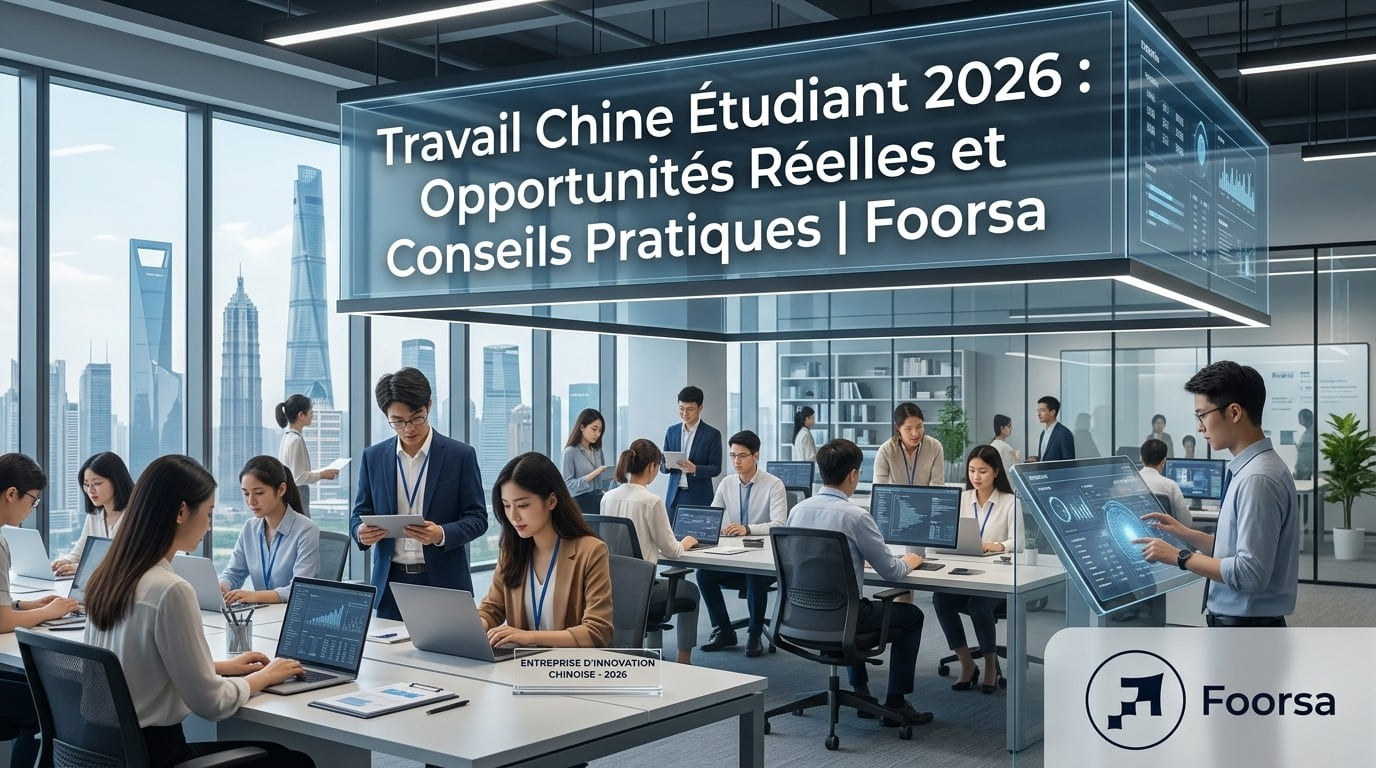 Travail Chine Étudiant 2026 : Opportunités Réelles et Conseils Pratiques │ Foorsa