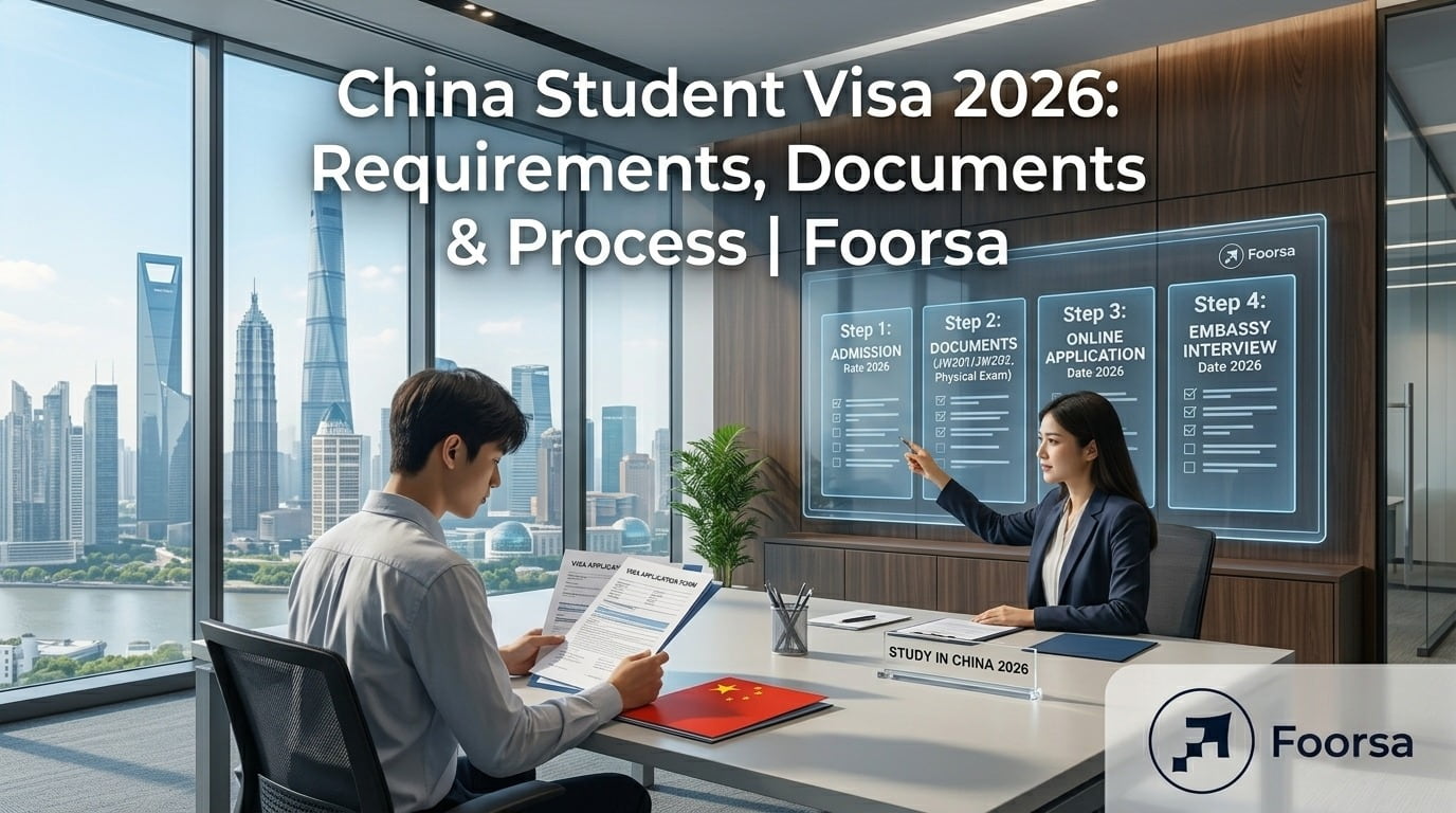China Student Visa 2026: Requirements, Documents & Process │ Foorsa