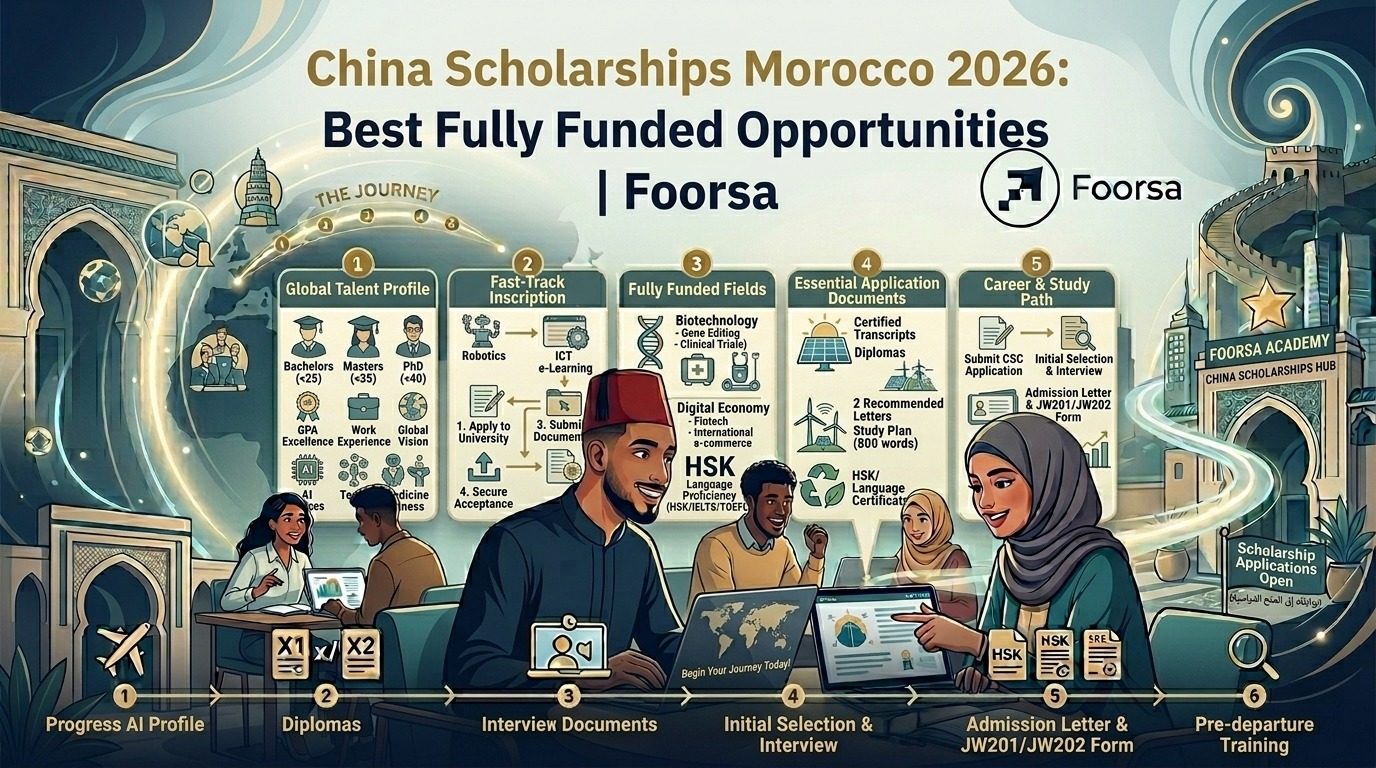 China Scholarships Morocco 2026: Best Fully Funded Opportunities | Foorsa