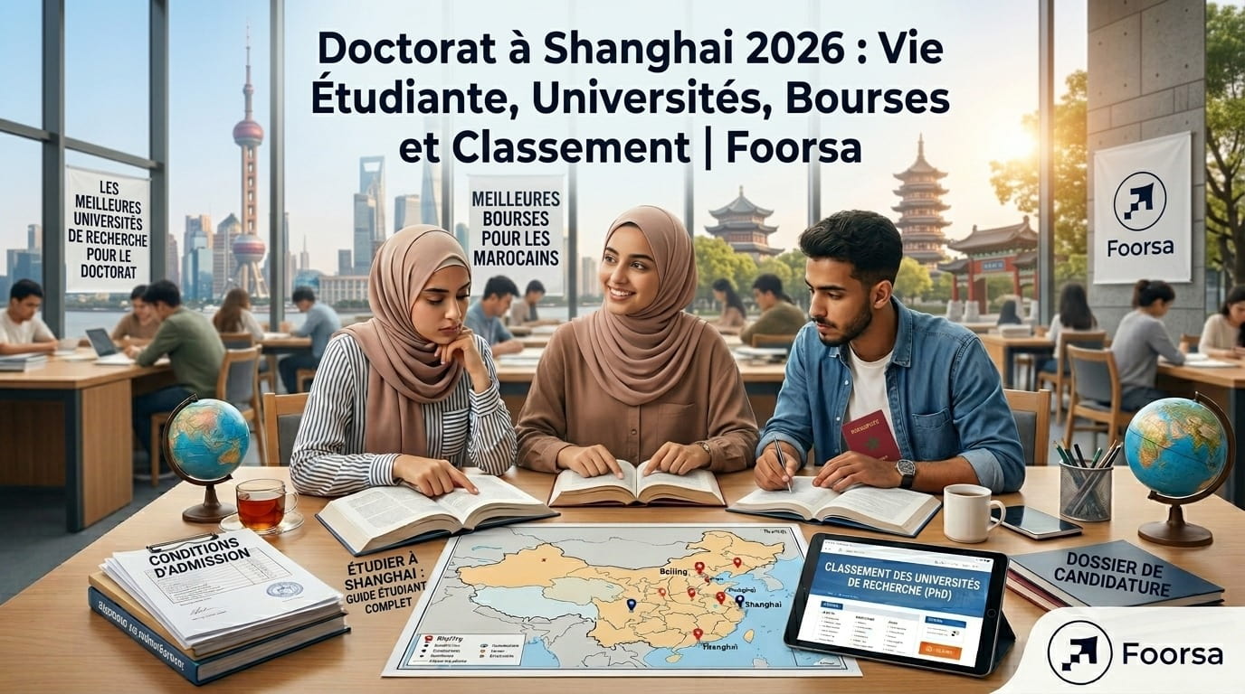 Étudier à Shanghai 2026 : Vie Étudiante, Universités et Bourses │ Foorsa