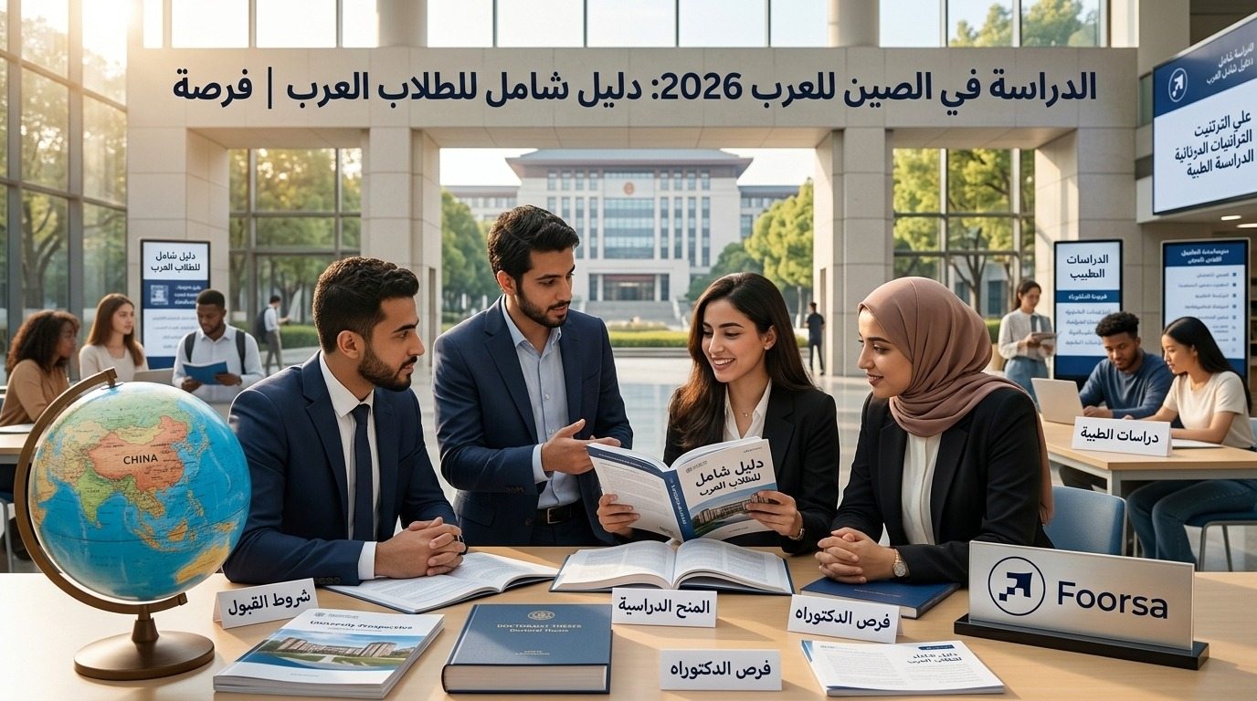 الدراسة في الصين للعرب 2026: دليل شامل للطلاب العرب │ فرصة