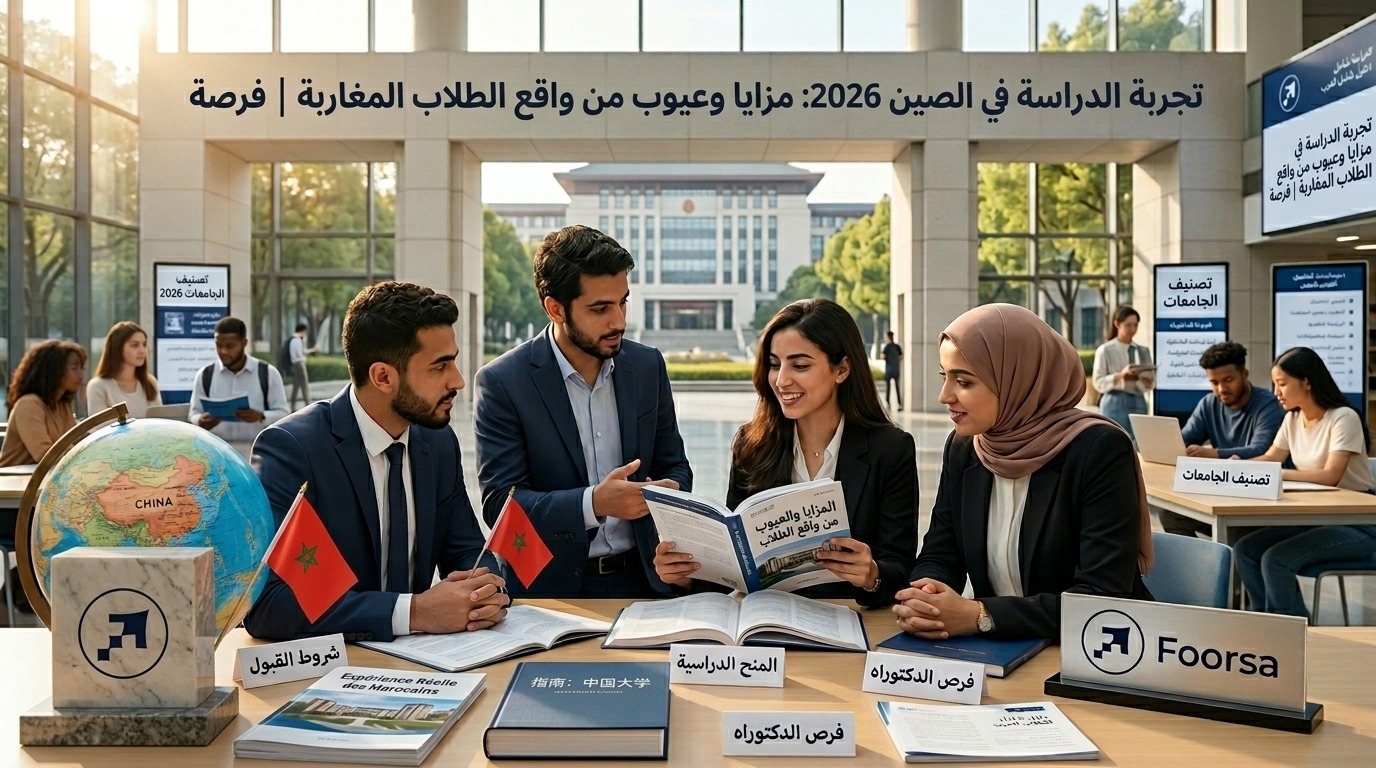 تجربة الدراسة في الصين 2026: مزايا وعيوب من واقع الطلاب المغاربة │ فرصة