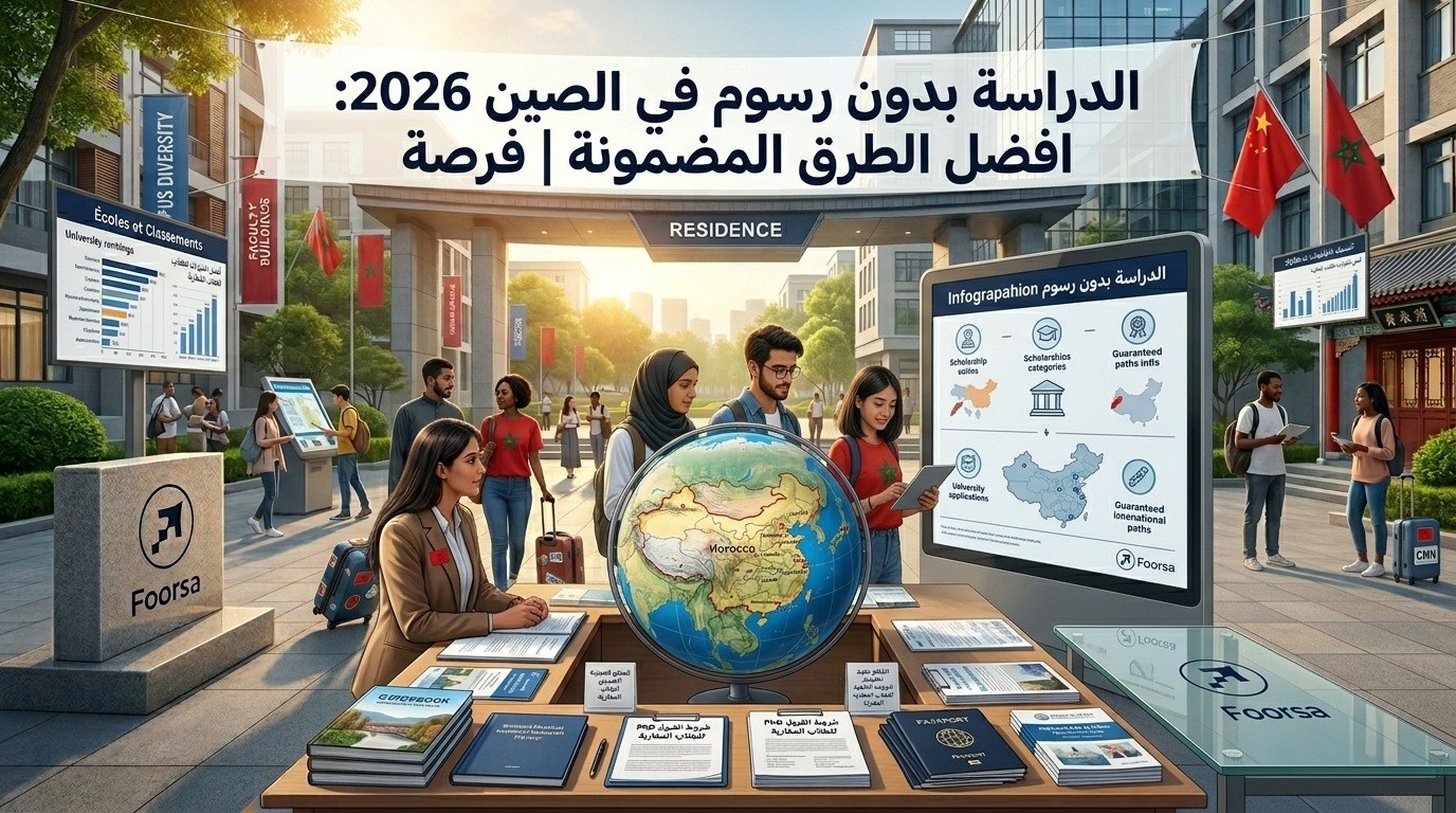 الدراسة بدون رسوم في الصين 2026: افضل الطرق المضمونة | فرصة