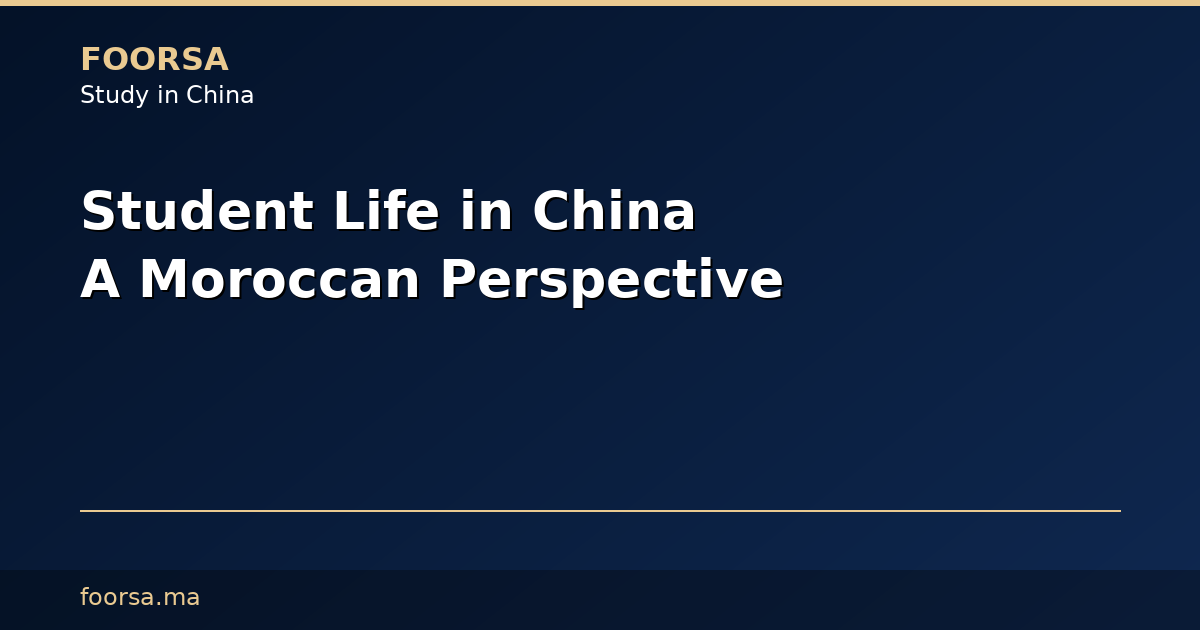 حياة الطالب في الصين